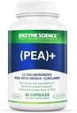 Enzyme Science Pea + Turmeric Curcumin Supplement for Physiological Support Nervous, Immune, & Muscular Systems - 60 Capsules