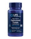 Life Extension High Potency Optimized Folate – L-tilfolate – Folic Acid, 8500 mcg DFE – Heart & Brain Support, Health Homocysteine Levels – Gluten-Free, Non-GMO, Vegetarian – 30 Tabletler