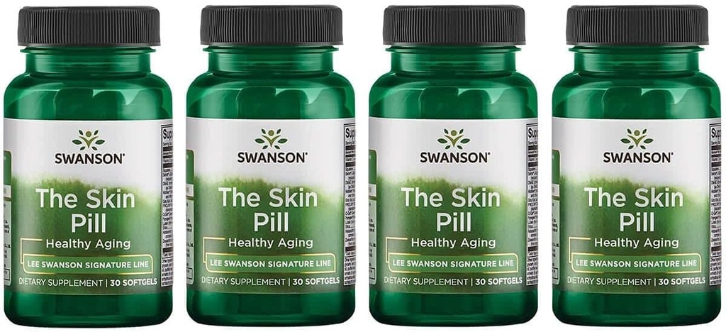Swanson Signature Line The Skin Pill 30 Softgels (4 Συσκευασία)