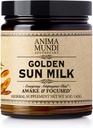 Anarşist Mundi Apothecary Golden Sun Milk - Organik Spices Turmeric, Ashwagandha, Reishi & Vanilla - Unsweetened Drink Toz - Calm (5oz / 142g)