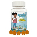 Gracie’s Corner Stars Kids Multivitamin Gummies with Omega 3 - Παιδικές Βιταμίνες A, B, C, D - Star-Shaped Toddler Multivitamins, Φυτικές, Χωρίς Γλουτένη Παιδιά Gummy Vitamins, 60 Count