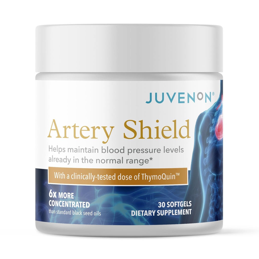 Juvenon Artery Shield – Supplement with Black Seed Oil