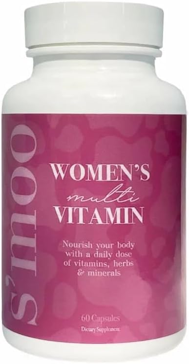 S'moo Women's Multivitamin | P Çokvitamin, Kadınlar için Hormon Dengesi, Kadınlar için Fertness Supplements, Ovarian Health (30 hizmet)