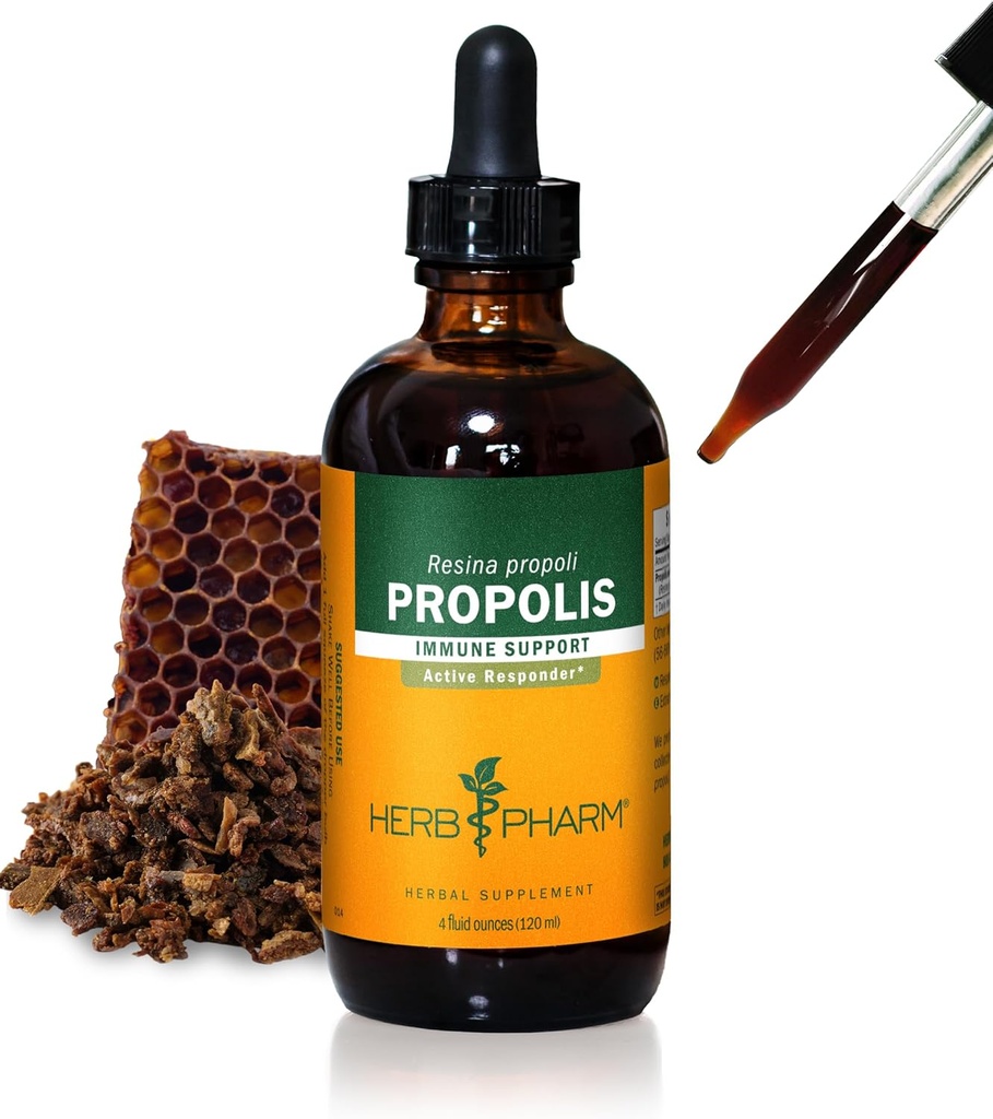Herb Pharm Propolis Sıvı Immune System Support - 4 Ounce