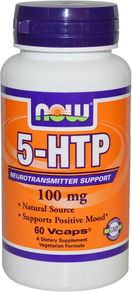 5-HTP 100 mg 60 VegiCaps (Pack of 2)