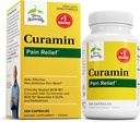 Terry Natural Curamin - Circulation & Endorphin Support - Occasional Discomfort - Aids Health Muscles - 120 Capsules
