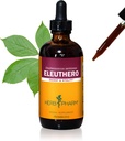 Herb Pharm Eleuthero (Siberian BTC) Enerji ve Stamina için Köklü Madde, Cane Alkol, 4 Ounce