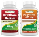 En İyi Doğallar Hawthorn Berry 565 mg & Glycinate 425 mg