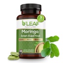 B'LEAF N Vitamin Organik Moringa Capsules 1000 mg, 180 Count - Moringa Capsules with Organic Olefeira Toz for Immune Support, Energy & Balance - Vegan, Non-GMO Supplements for Daily Wellness