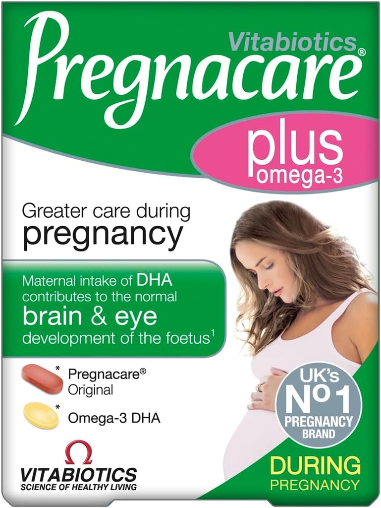 Vitabiyotikler - Pregnacare - Plus Omega-3-56 Tablet