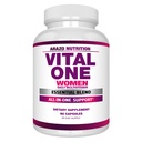 Arazo Beslenme Vital One Multivitamin for Women - Daily Wholefood Supplement - 90 Vegan Capsules