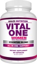 Arazo Beslenme Vital One Multivitamin for Women - Daily Wholefood Supplement - 90 Vegan Capsules
