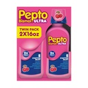 Pepto Bismol Liquid Ultra Nausea, Heartburn, Indigestion, Upset Stomach ve Diarrhea - 5 Symptom Fast Relief, Cherry Flavor 12 oz (Pack of 3)