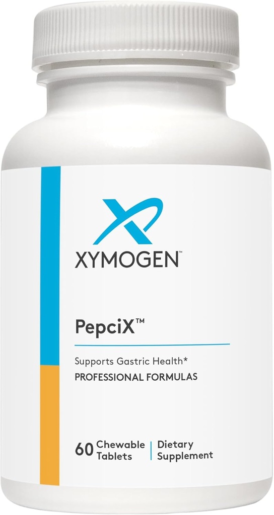 XYMOGEN PepciX - Συμπληρώματα ψευδαργύρου - Ψευδάργυρος L Carnosine συμπλήρωμα για την υποστήριξη της υγείας των ούλων και της πέψης - Οξύ Reflux Ιατρική + υποστήριξη των ούλων (60 δισκία)