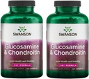 Swanson Glucosamin & Chondroitin Combo 500/250 Milligrams 200 Capsules (2 Pack)