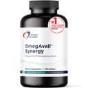 Sağlık OmegAvail Synergy için tasarımlar - Yetişkinler için Omega Kompleks - Borage ve Macadamia Oil + Triglyceride (TG) Balık Yağı DHA & EPA (60 Softgels)