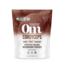OM Mushroom Cordyceps Toz 7.05 oz (100 Hizmet) - Organik, Vegan, Non-GMO, Gluten-Free – Enerji, Stamina & Endurance Support - Spor için Adaptojenik Superfood, Performans, Smoothies & Tea