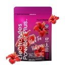 TozVitamin Electrolytes Toz Plus (100 Hizmet) Black Tea Hibiscus Electrolyte Toz Keto, Sugar Free, Pink Himalaya Salt,1000 mg Pyum,120mg,120 mg Pyum, Hydration Toz,120 mg
