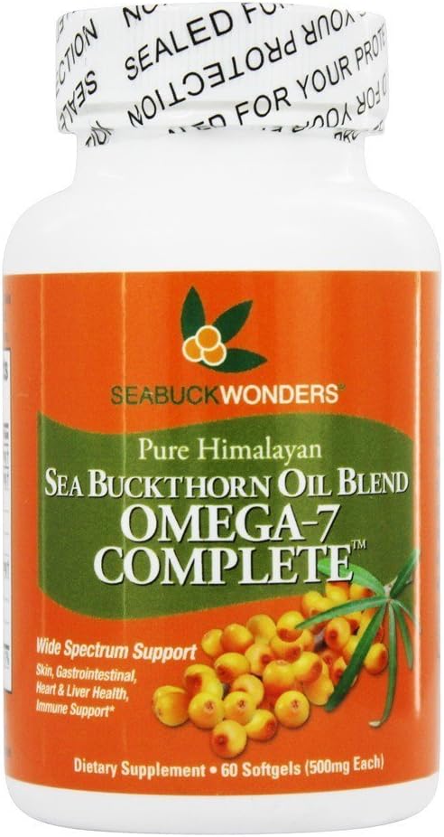 Seabuck Wonders Sea Buckthorn Omega 7 Tamam - 500 mg - 60 Softgels