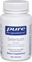 Pure Encapsulations Selenium (Citrate) - για την υποστήριξη του ανοσοποιητικού συστήματος & κυτταρική υγεία - Συμπλήρωμα αντιοξειδωτικών - Υποστηρίζει τη ροή του αίματος* - Χωρίς γλουτένη & Vegan - 180 κάψουλες