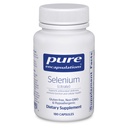 Pure Encapsulations Selenium (Citrate) - Immune System Support & Cellular Health - Antioksi Supplement - Supports Blood Flow* - Gluten Free & Vegan - 180 Capsules