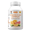 ANDREW LESSMAN Vitamin C 500 Complex 720 Κάψουλες - Μη Ακίντια Βιταμίνη C Plus Εσπεριδοειδή Βιοφλαβονοειδή για το ανοσοποιητικό σύστημα και την υποστήριξη κατά των επιφανειοδραστικών, Χωρίς Στομαχική Ανατάραξη, Μικρό Εύκολο στην Κατάποση Κάψουλες