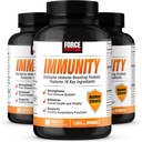 Kuvvet Faktörü Immunity, Immune Support ATM with Elderberry and 1000mg of C, Plus Vitamin D, çinko, Probiyotikler, Antisoksi ve Echinacea for Immune Health Defense, 90 Count (Pack of 3)