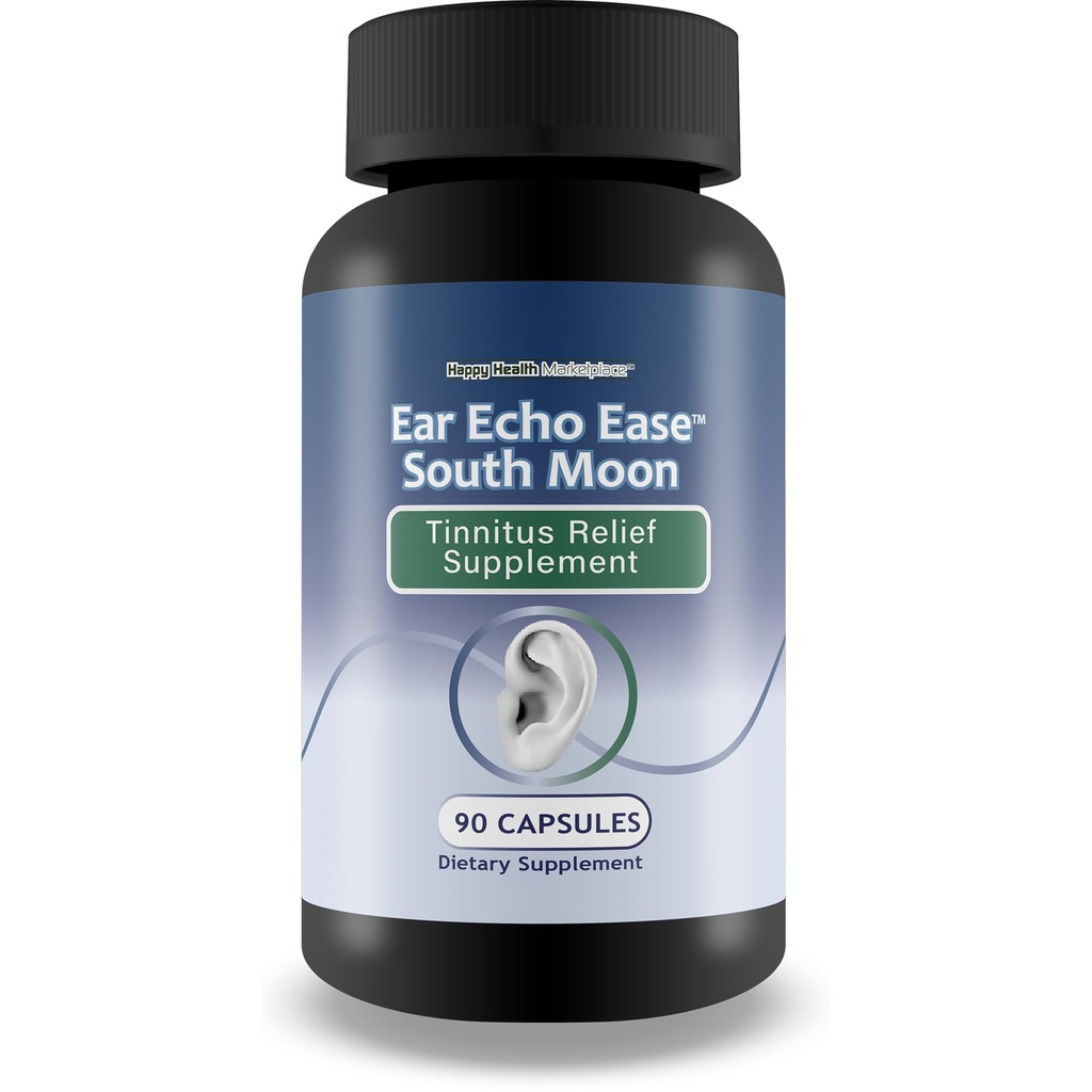 Ear Echo Ease Tinnitus Relief Supplement - The Best Tinnitus Relief for Ringing Ears - Ears Relief & Sağlıklı İşitme Desteğinde Ringing için Kulak Sağlığı Tamamları - Ears