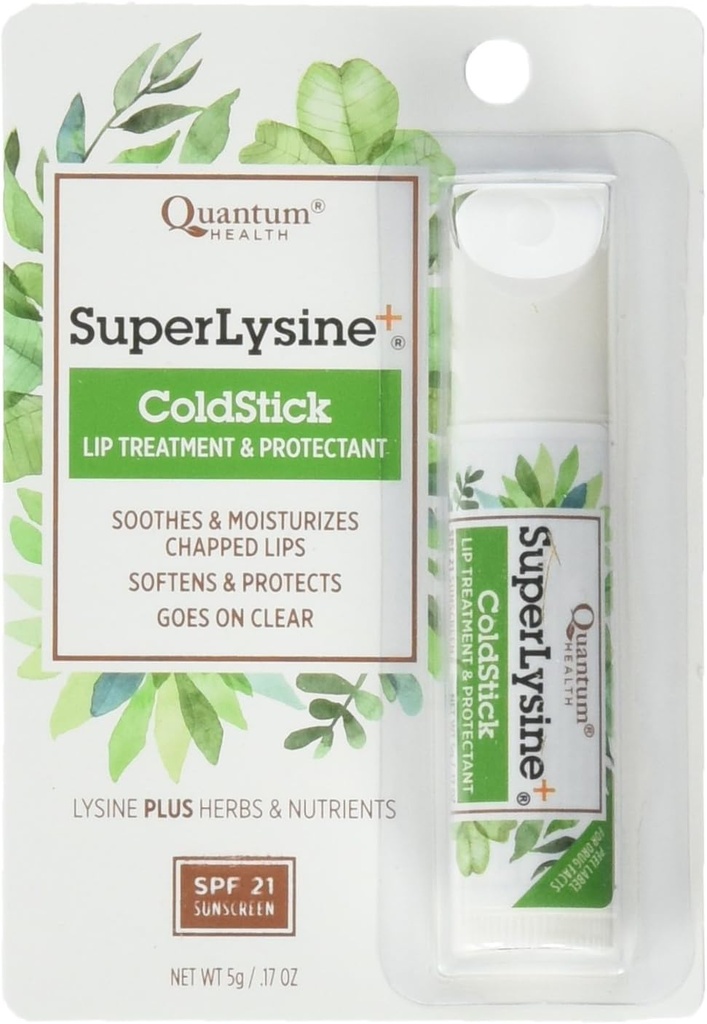 Κβαντική έρευνα Coldstick, Super Lysine, 0.17 ουγγιά (πακέτο του 6)