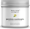 Pure Garcinia Cambogia Extract Supplement 500mg - 100% Natural HCA Extract Concentrated to 60% - Supports Healthy Digestion and Metabolism - 60 Capsules