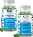 Dr. Awan Yourroid Support Gummies tarafından Amire, Tiroid, Kelp, Selenium & Ashwagandha'nın Enerjiyi İyileştirmesi, Immunity, Metabolism, 120ct, 60 günlük Supply