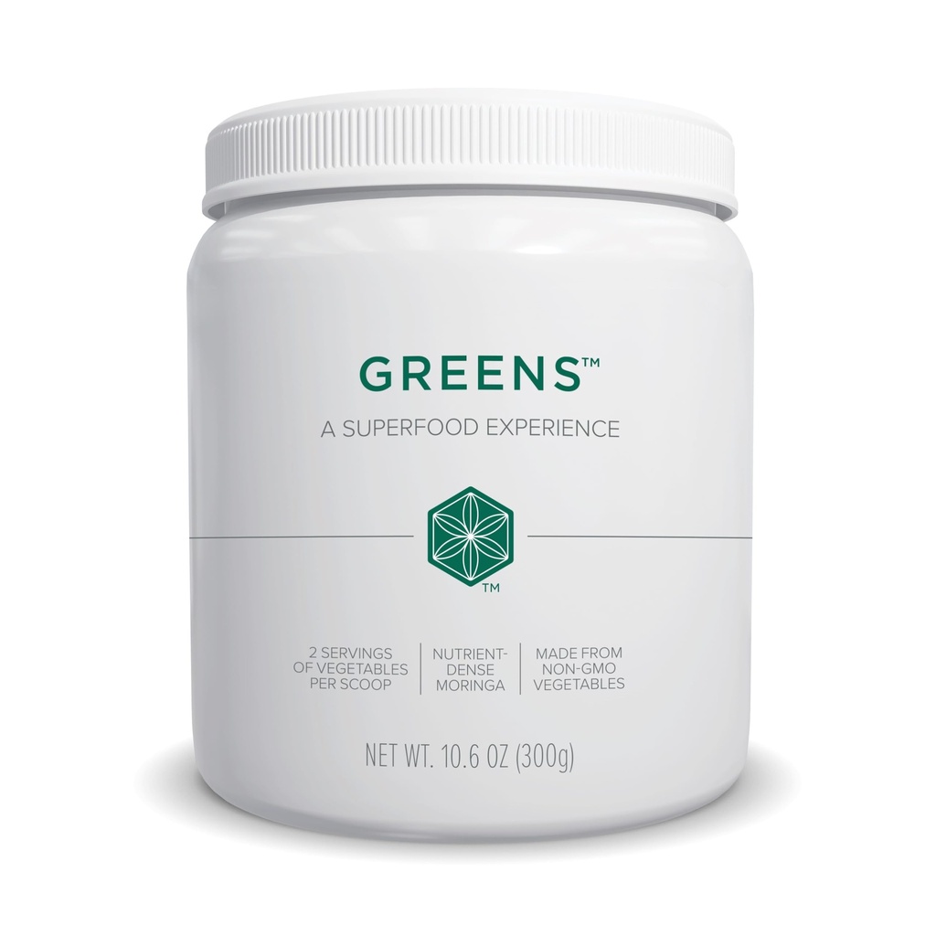 Isagenix Moringa Greens - Green Drink Toz Antioksis & Superfoods - Beslenme Supplement - Non-GMO, Whole-food Sebzeleri - 10.6 oz (30 hizmet)