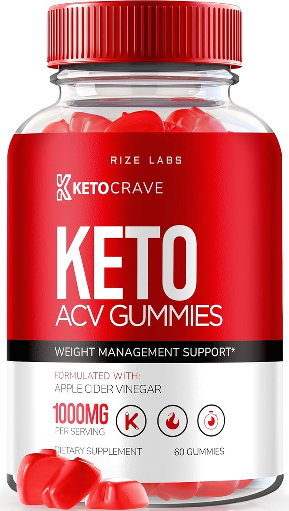 rize εργαστήρια Keto Crave Keto ACV Gummies για Σύνθετη απώλεια βάρους, συμπλήρωμα μέγιστης αντοχής, Gomitas Κριτικές (60 Gummies)