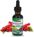 Nature's Answer Schisandra Berry Extract - Alkol Free, Gluten Free, Stres, Fatigue, Relaxing Support - Made in USA - Adrenal Support Supplements for everyone