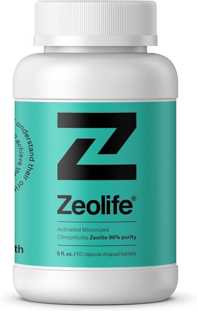 Zeolite-Activated 1 Gram per Capsule Micronized Clinoptilolite% 96 inç. Ultra FINE