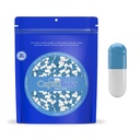 Capsuline χρωματισμένο μέγεθος 0 Κενό Ζελατίνη κάψουλες μπλε/λευκό 1000 κόμης 
