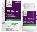 Terry Doğal Tri-Iodine - Tiroid Sağlığını Destekleyin - Moleküler Iodine'den Optik Iodine ve sodyum Iodide - Beyin & Enerji Desteği - 12.5 mg, 90 Capsules