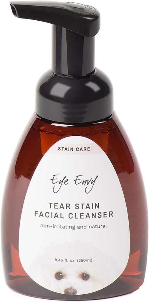 Eye Envy Tear Stain Face Cleanser for Dogs and Cats. Washes Away Crusty Eye Debris, Eye Boogers, Eye Discharge. Tearless Köpüking Formula. Sence Nedenini Tedavi Ediyor. All-Doz. 8.45 fl. oz.
