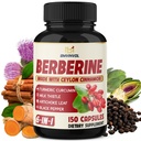 Ceylon Cinnamon, Turmeric, Milk Butle, Artichoke, Black Pepper - 150 Kont - 1 Paket