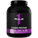 Kural 1 Vakain proteini - 25g protein ve 11g EAAs Per Slow-Release Micellar Casein for Overnight Recovery and Sustained Delivery Between Meals (4 Pounds*, Vanilla Crème)