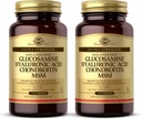Solgar Glucosamine Hyaluronic Acid Chondroitin MSM - 120 δισκία, συσκευασία των 2 - Προάγει υγιείς αρθρώσεις, υποστηρίζει άνετη κίνηση - μη ΓΤΟ, χωρίς γλουτένη - 80 Σύνολο εξυπηρετούν