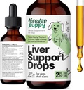 Köpekler için Sonsuz Puppy Liver Support Drops - Süt Butle Supplement for Dogs - Liver Cleanse Detox Drops w/Liquid Silymarin Herb - Canine Supplements & Vitamins For All Breeds & Dimensions - 2 oz