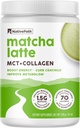 NativePath Collagen Peptides - Υδρολυμένος Τύπος 1 & 3 Collagen. Keto & Paleo Grass-Fed Protein Powder για τα μαλλιά, το δέρμα, τα νύχια, τα οστά, τις αρθρώσεις, digestion και περισσότερο - Δεν Γλουτένη ή γαλακτοκομικά (Matcha Latte, 230g)
