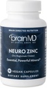 BRAINMD Dr Amen Nöro çinko - 90 Capsules - 25 mg çinko Bisglycinate Chelate - Gluten Free - 90 servis