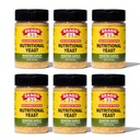 Bragg Beslenme Yeast Roasted, Sezonu - (6 Pack) 3 oz - Süt-Free Parmesan Cheese Substitute - Salads, Pastalar, Popcorn ve Daha Fazlası