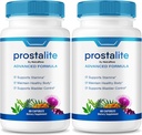 (2 Pack) Prostalite Capsules, Prostalite Prostate Support Supplement, Prostalite All- Natural Supplement for more Control, Prostalite maximum Strength Pills, Prosta lite Yorumlar (120 Capsules)