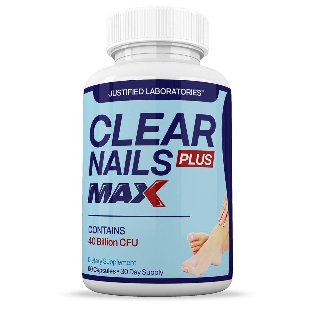 Justified Laboratories Clear Nails Plus Max χάπια 40 δις CFU Probiotic 60 κάψουλες