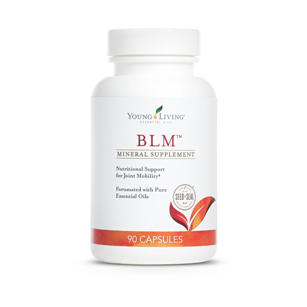 Genç Living BLM Capsules 90 Capsules Essential Oils - Mineral Supplement - Beslenme Desteği - Glucosamine Sulfate - Collagen - Manganese Citrate