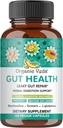 Organic Veda Marshmallow Turmeric Gut Supplement - Digestion Health, Leaky Gut Repair & Cleanse Support - Papaya Digestive Enzymes, Prebiotics, L-Glutamine, Green Banana, Psyllium Husk - 120 Capsule