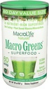 MacroLife Naturals Macro Greens Toz 38 Superfood Probiyotik Antioksi Enzyme & Herbal Supplement Immunity Energy Cleanse - Non-GMO Vegan Gluten-Free Dairy-Free - 60 Servisler
